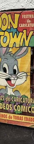 Set 4 Cassettes Vhs Videos Cómicos Toon Town Bugs Bunny — Video vintage, años 80s
