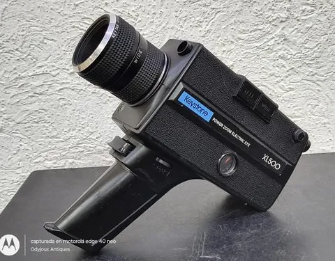 Cámara De Película Bell & Howell Keystone Xl500 De Colección Negro
