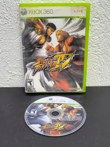Street Figther Iv Para Xbox 360 Usado Original — Gaming vintage, años NOW