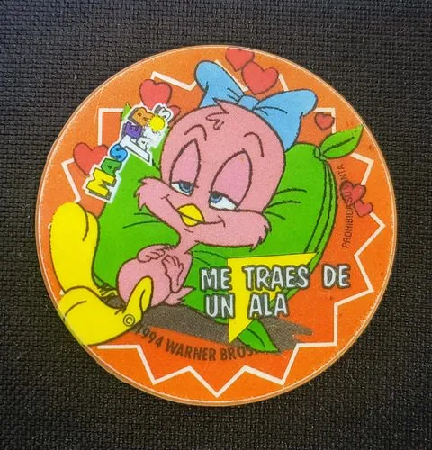 Tazo Master Tazos Looney Tunes #110 Me Traes De Un Ala 1994