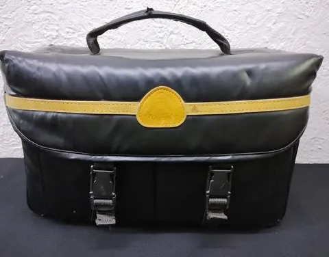 Bolsa Vintage Para Cámara Fotografica Marca Mohawk Original Negro