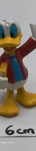 Figura Pato Donald Con Libro Antiguo Disney Años 80's 6cm — Coleccionables vintage, años 80s (foto 2)