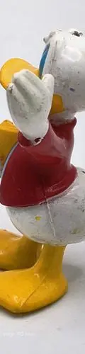 Figura Pato Donald Con Libro Antiguo Disney Años 80's 6cm — Coleccionables vintage, años 80s (foto 5)