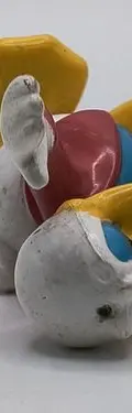 Figura Pato Donald Con Libro Antiguo Disney Años 80's 6cm — Coleccionables vintage, años 80s (foto 6)