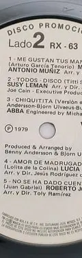 Disco Lp Felicidades 1979-'80 Emmanuel César Costa Rca 1979 Estándar — Audio vintage, años 70s (foto 7)