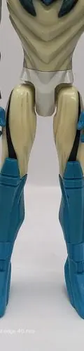 Figura Max Steel Traje Blanco Combate Robot Azul N-tek 2013