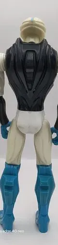 Figura Max Steel Traje Blanco Combate Robot Azul N-tek 2013