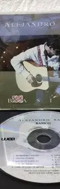Cd Alejandro Sanz - Basico Año 1994 Wea Original Estándar Concierto En Vivo — Audio vintage, años 90s