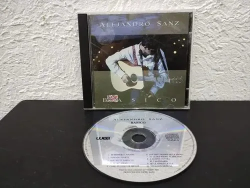 Cd Alejandro Sanz - Basico Año 1994 Wea Original Estándar Concierto En Vivo — Audio vintage, años 90s