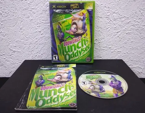 Oddworld Munch's Oddysee Xbox Clásico Completo Original