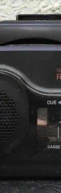 Grabadora De Voz Portátil Aiwa Tp-500 Cassette No Funciona Negro — Audio vintage, años 80s (foto 2)