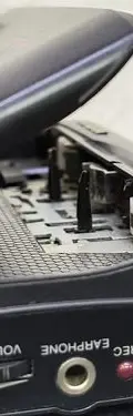 Grabadora De Voz Portátil Aiwa Tp-500 Cassette No Funciona Negro — Audio vintage, años 80s (foto 8)