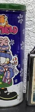 Latas Metálicas De Garfield Vintage Años 80's De Colección — Coleccionables vintage, años 80s (foto 2)