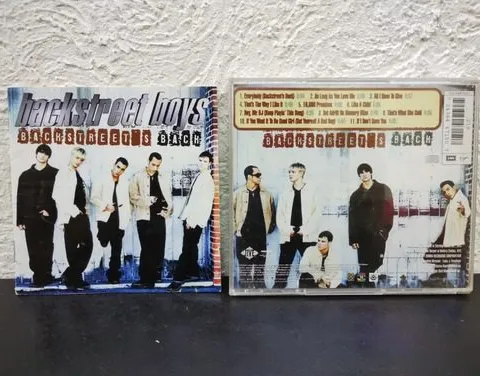 Cd Backstreet Boys - Backstreet's Back Solo Caja Y Portada Estándar