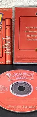 Cd Project Studio Pokémon Edición Roja Para Pc Original Cd Project Studio Pokémon Edición Roja Para Pc Original — Audio vintage, años 90s