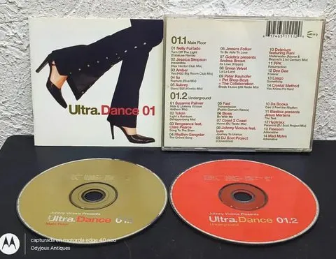 Ultra Dance 01 - Johnny Vicious (cd 2005) 2 Discos Estándar