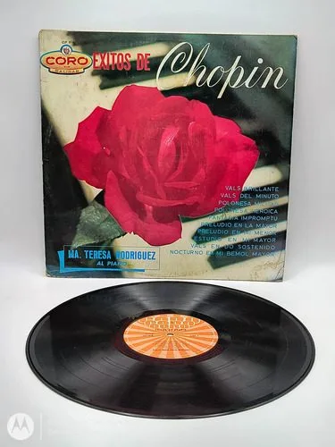 Disco Lp Maria Teresa Rodriguez Los Éxitos De Chopin 1966 Estándar — Audio vintage, años 60s