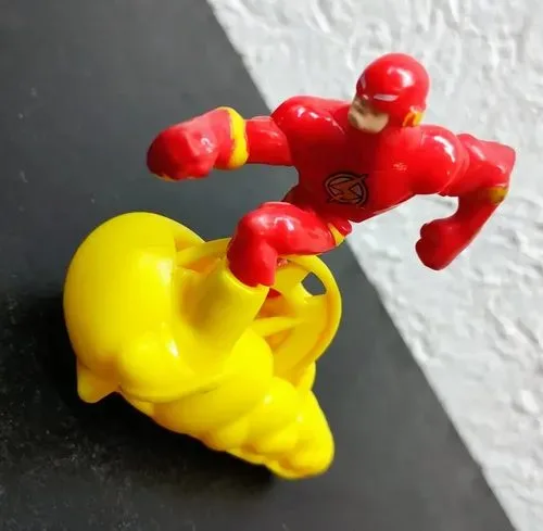 Figura Flash Carro Nube Dc Comics Original 7cm — Coleccionables vintage