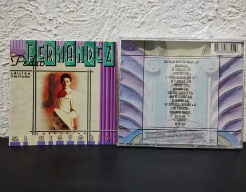 Pedro Fernández-mi Historia Solo Caja Y Portada Original Edición Limitada