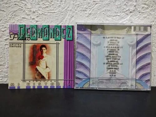 Pedro Fernández-mi Historia Solo Caja Y Portada Original Edición Limitada — Audio vintage, años 90s