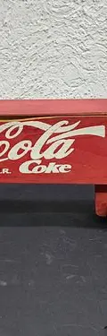 Lote Coca Cola Camiones De Madera 4-pack Varios Tamaños — Coleccionables vintage (foto 5)