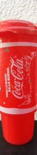 Termo/vaso Coca Cola Navideño Con Tapa Osos Toma Lo Bueno Rojo Osos Navideños — Coleccionables vintage, años NOW (foto 2)
