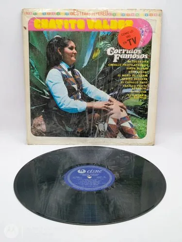 Disco Lp Acetato Chayito Valdez Corridos Famosos Cisne 1975 Edición Limitada — Audio vintage, años 70s