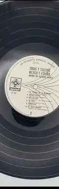 Disco Lp Toros Y Toreros México Y España Genaro Nuñez 1970 Estándar — Audio vintage, años 70s (foto 5)