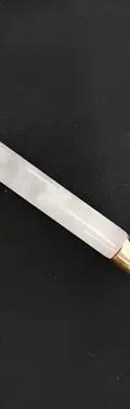 Rodillo De Cuarzo Rosa Dorado Rosado  Rosa Claro — vintage México