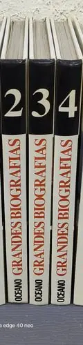 Enciclopedia Grandes Biografías 5 Tomos Oceano 1998 España — Coleccionables vintage, años 90s (foto 3)