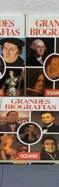 Enciclopedia Grandes Biografías 5 Tomos Oceano 1998 España — Coleccionables vintage, años 90s (foto 5)