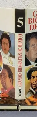 Enciclopedia Grandes Biografías 5 Tomos Oceano 1998 España — Coleccionables vintage, años 90s (foto 6)
