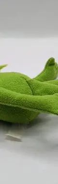 Peluche Rana Rene Classic The Muppets Vintage 90s Kenzo 20cm Verde Lima — Coleccionables vintage, años 90s (foto 4)