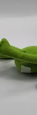 Peluche Rana Rene Classic The Muppets Vintage 90s Kenzo 20cm Verde Lima — Coleccionables vintage, años 90s (foto 6)