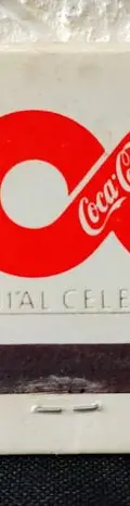 Coca Cola Promocionales Cerillos Centennial Celebration 1976 — Coleccionables vintage, años 70s