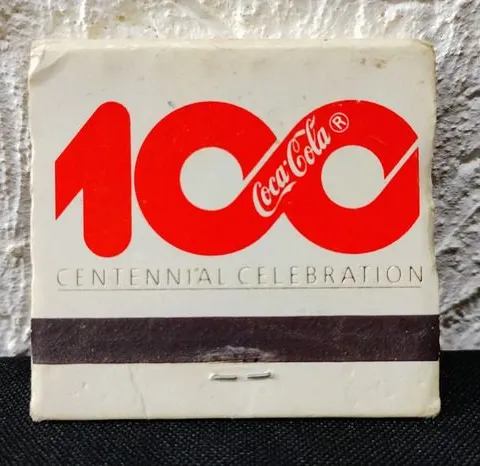 Coca Cola Promocionales Cerillos Centennial Celebration 1976
