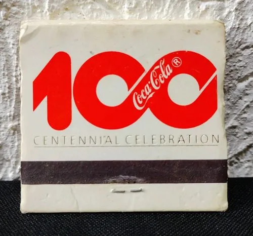 Coca Cola Promocionales Cerillos Centennial Celebration 1976 — Coleccionables vintage, años 70s