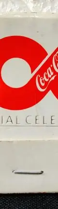 Coca Cola Promocionales Cerillos Centennial Celebration 1976 — Coleccionables vintage, años 70s (foto 2)