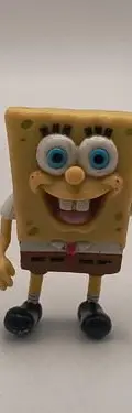 Figura Bob Esponja Retro Pvc/plástico 4cm — Coleccionables vintage (foto 2)