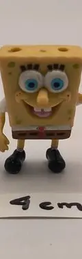 Figura Bob Esponja Retro Pvc/plástico 4cm — Coleccionables vintage (foto 3)