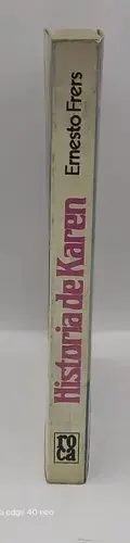 Libro Historia De Karen Ernesto Frers Ed Roca 1977 Barcelona