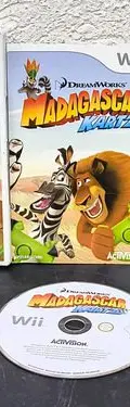Madagascar Kartz Not For Resale Nintendo Wii Formato Pal — Gaming vintage