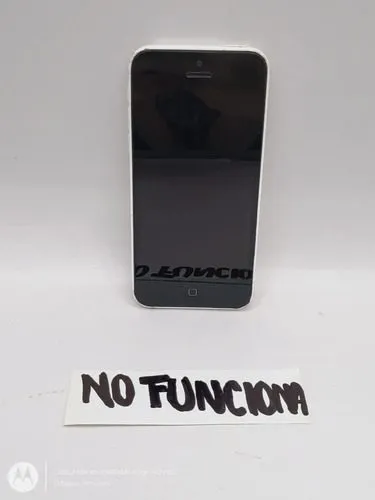 iPhone 5c Retro Apple De Colección Para Reparar/pzas Nosirve Blanco