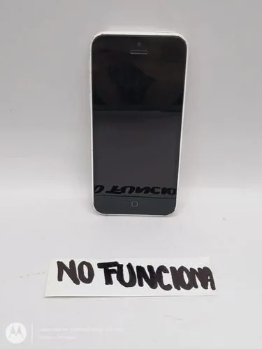 iPhone 5c Retro Apple De Colección Para Reparar/pzas Nosirve Blanco