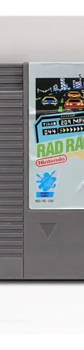 Rad Racer Para Nintendo Nes 1987 Cartucho Original — Gaming vintage, años 80s (foto 2)