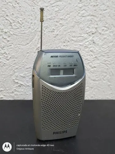 Pocket Radio Antiguo Philips Ae1505 Portátil Retro Funciona