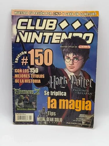 Revista Club Nintendo Año 13 No. 5 Mayo 2004 Harry Potter
