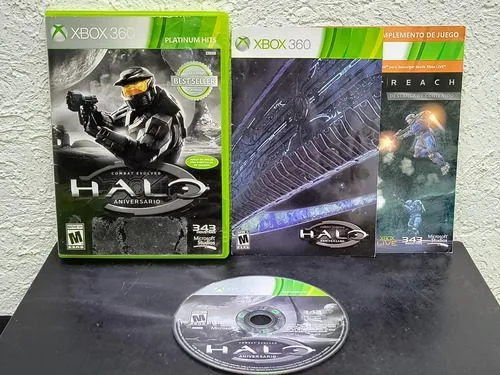 Halo Combat Evolved Aniversario Para Xbox 360 Original — Gaming vintage, años NOW