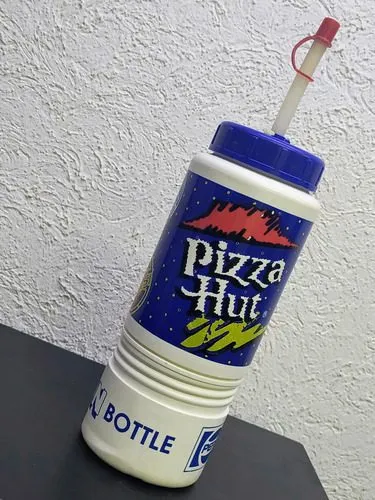Pepsilindro Ultra Bottle Action Pizza Hut Pepsi 90's Vintage