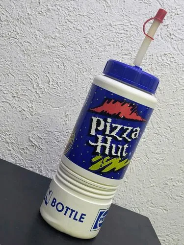 Pepsilindro Ultra Bottle Action Pizza Hut Pepsi 90's Vintage — Coleccionables vintage, años 90s